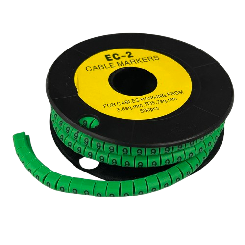 Grippes (9) Cable Marker 3.6mm to 5.2mm 500pcs EC-2G