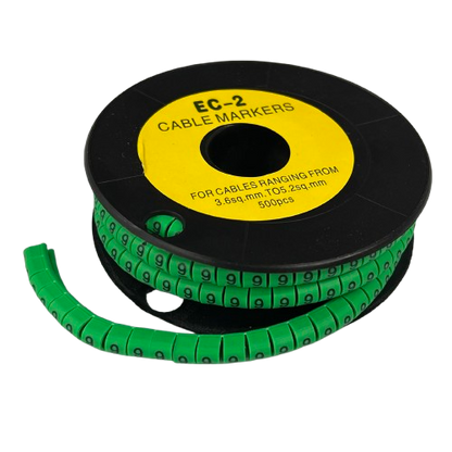 Grippes (9) Cable Marker 3.6mm to 5.2mm 500pcs EC-2G