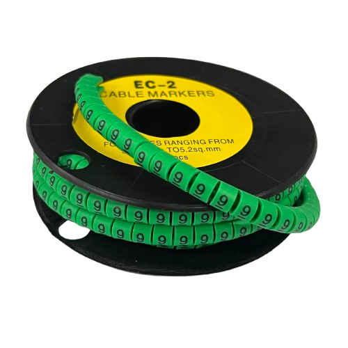 Grippes (9) Cable Marker 3.6mm to 5.2mm 500pcs EC-2G