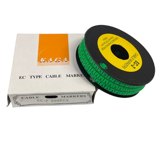 Grippes (A) Cable Marker 3.6mm to 5.2mm 500pcs EC-2G