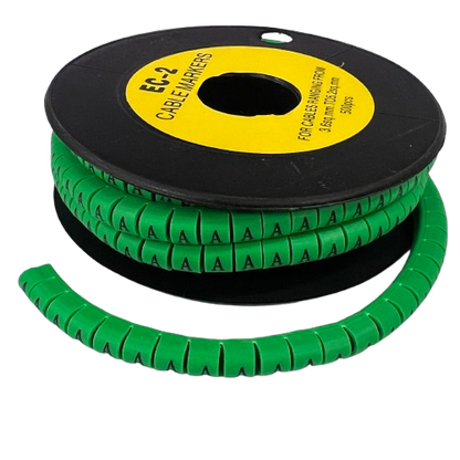 Grippes (A) Cable Marker 3.6mm to 5.2mm 500pcs EC-2G