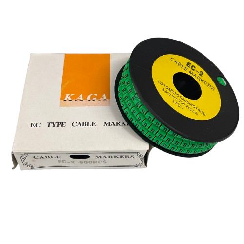 Grippes (B) Cable Marker 3.6mm to 5.2mm 500pcs EC-2G