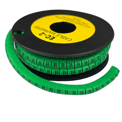 Grippes (B) Cable Marker 3.6mm to 5.2mm 500pcs EC-2G