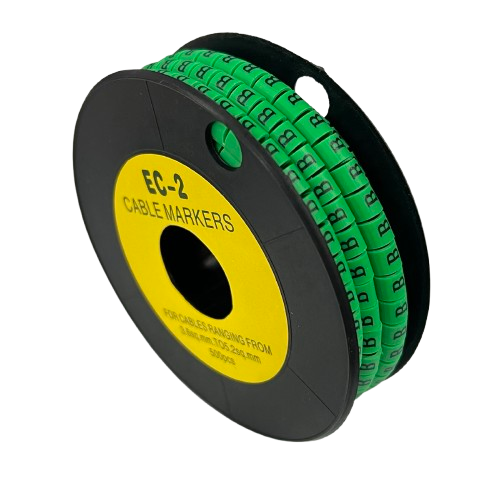Grippes (B) Cable Marker 3.6mm to 5.2mm 500pcs EC-2G