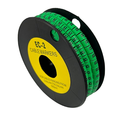 Grippes (B) Cable Marker 3.6mm to 5.2mm 500pcs EC-2G