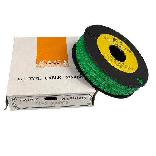 Grippes (C) Cable Marker 3.6mm to 5.2mm 500pcs EC-2G