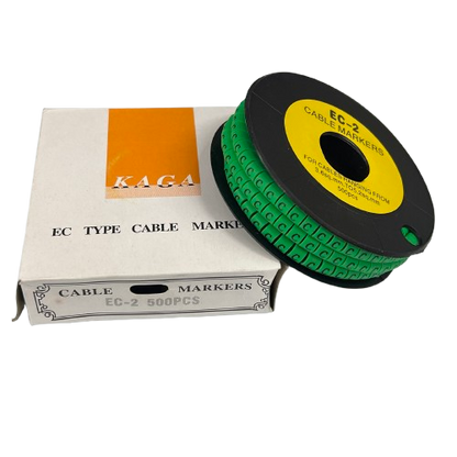 Grippes (C) Cable Marker 3.6mm to 5.2mm 500pcs EC-2G