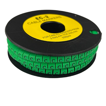 Grippes (C) Cable Marker 3.6mm to 5.2mm 500pcs EC-2G