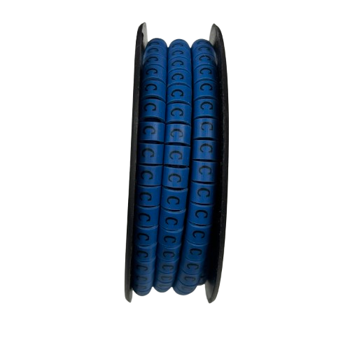Grippes (C) Cable Marker 5.0mm to 7.2mm (350pcs) BlueEC-3B(C)