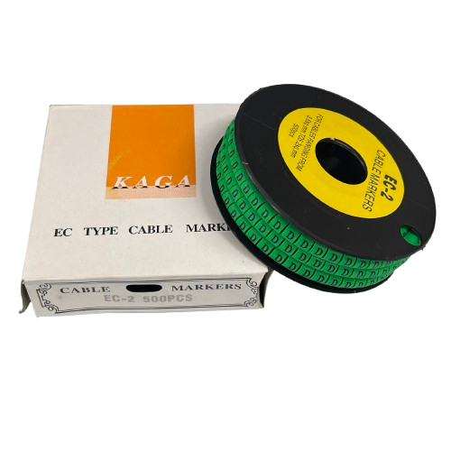 Grippes (D) Cable Marker 3.6mm to 5.2mm 500pcs EC-2G