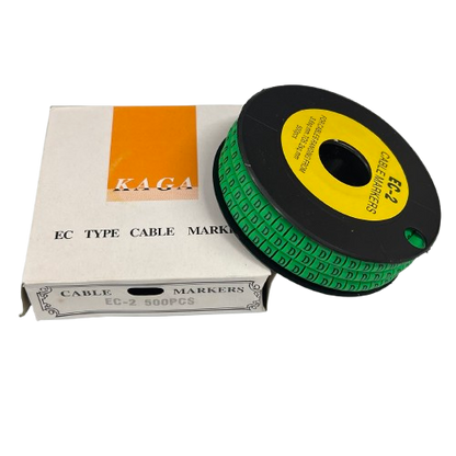 Grippes (D) Cable Marker 3.6mm to 5.2mm 500pcs EC-2G