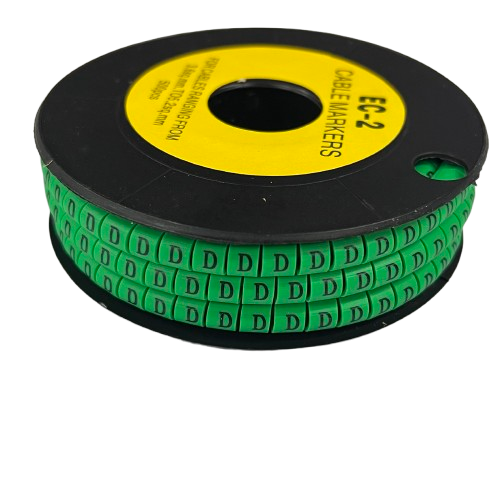 Grippes (D) Cable Marker 3.6mm to 5.2mm 500pcs EC-2G