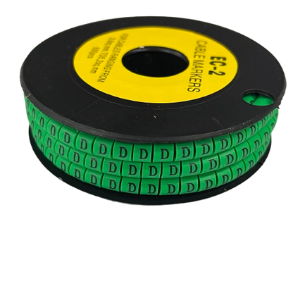 Grippes (D) Cable Marker 3.6mm to 5.2mm 500pcs EC-2G