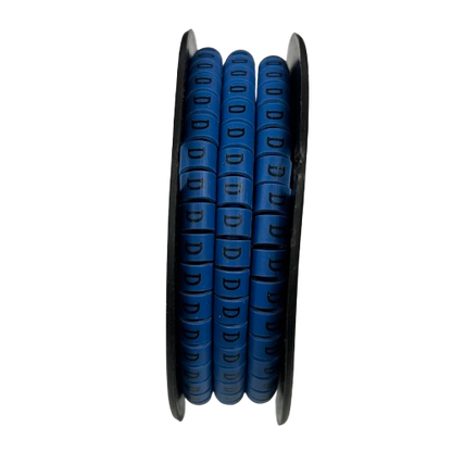 Grippes (D) Cable Marker 5.0mm to 7.2mm  (350pcs) Blue   EC-3B(D)