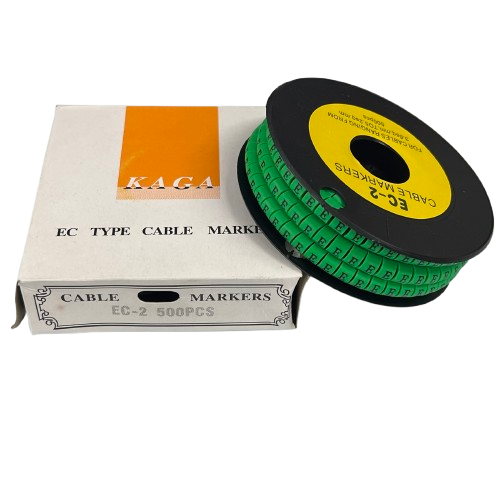Grippes (E) Cable Marker 3.6mm to 5.2mm 500pcs EC-2G