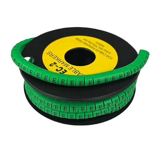 Grippes (E) Cable Marker 3.6mm to 5.2mm 500pcs EC-2G