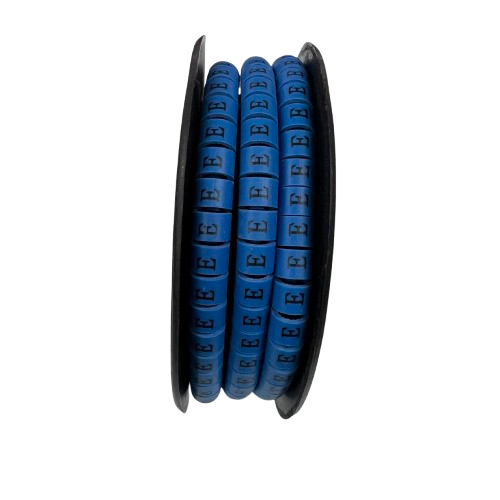 Grippes (E) Cable Marker 5.0mm to 7.2mm (350pcs) Blue    EC-3B(E)