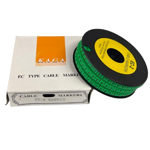 Grippes (F) Cable Marker 3.6mm to 5.2mm 500pcs EC-2G