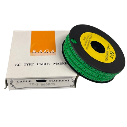 Grippes (F) Cable Marker 3.6mm to 5.2mm 500pcs EC-2G