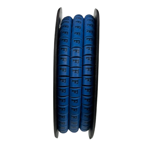 Grippes (F) Cable Marker 5.0mm to 7.2mm (350pcs) Blue    EC-3B(F)