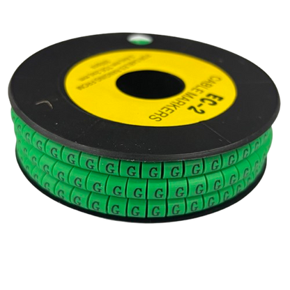 Grippes (G) Cable Marker 3.6mm to 5.2mm 500pcs EC-2G