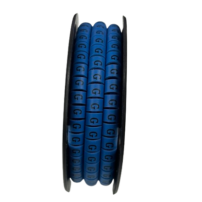 Grippes (G) Cable Marker 5.0mm to 7.2mm (350pcs) Blue   EC-3B(G)