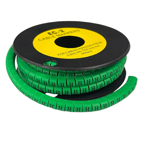 Grippes (H) Cable Marker 3.6mm to 5.2mm 500pcs EC-2G