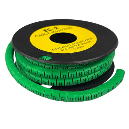 Grippes (H) Cable Marker 3.6mm to 5.2mm 500pcs EC-2G