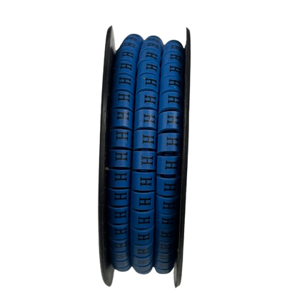 Grippes (H) Cable Marker 5.0mm to 7.2mm (350pcs) Blue    EC-3B(H)
