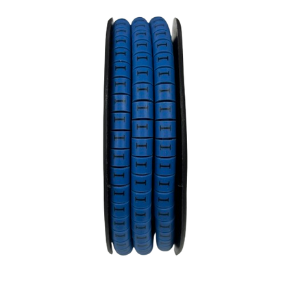 Grippes (I) Cable Marker 3.6mm to 5.2mm Color Blue 1roll 500pcs EC-2B
