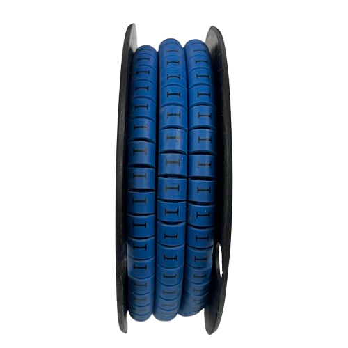 Grippes (I) Cable Marker 5.0mm to 7.2mm (350pcs) Blue    EC-3B(I)