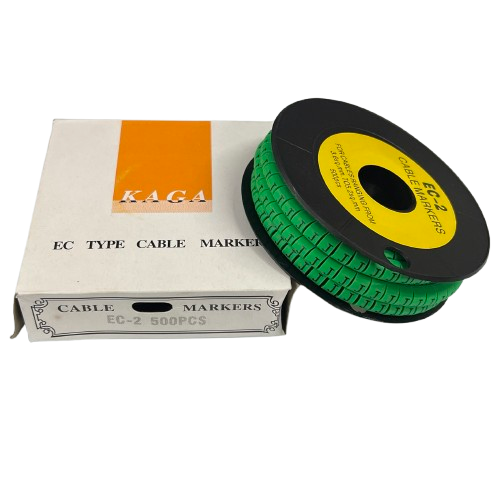 Grippes (J) Cable Marker 3.6mm to 5.2mm 500pcs EC-2G