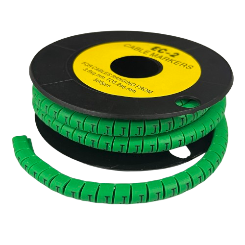 Grippes (J) Cable Marker 3.6mm to 5.2mm 500pcs EC-2G