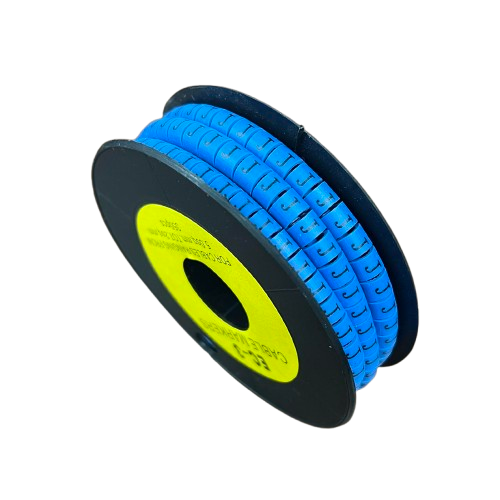 Grippes (J) Cable Marker 5.0mm to 7.2mm (350pcs) Blue