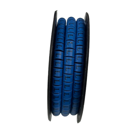 Grippes (L) Cable Marker 5.0mm to 7.2mm (350pcs) Blue     EC-3B(L)