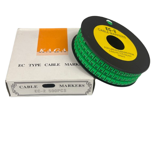 Grippes (M) Cable Marker 3.6mm to 5.2mm 500pcs EC-2G