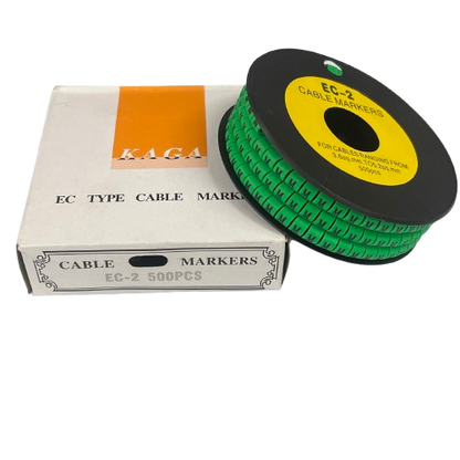 Grippes (M) Cable Marker 3.6mm to 5.2mm 500pcs EC-2G