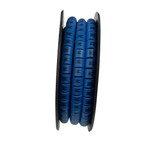 Grippes (M) Cable Marker 5.0mm to 7.2mm (350pcs) Blue    EC-3B(M)