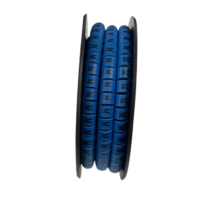 Grippes (M) Cable Marker 5.0mm to 7.2mm (350pcs) Blue    EC-3B(M)