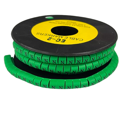 Grippes (N) Cable Marker 3.6mm to 5.2mm 500pcs EC-2G