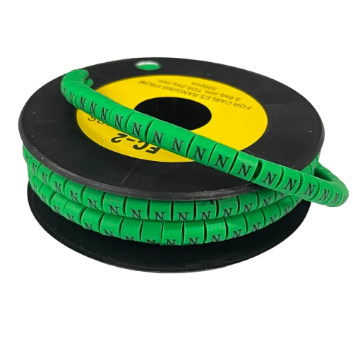 Grippes (N) Cable Marker 3.6mm to 5.2mm 500pcs EC-2G