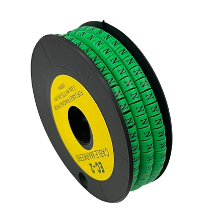 Grippes (N) Cable Marker 3.6mm to 5.2mm 500pcs EC-2G