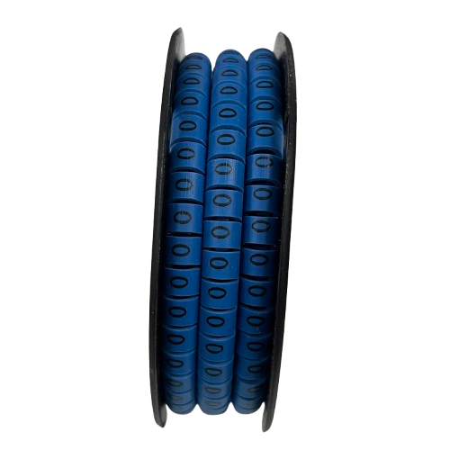 Grippes (O) Cable Marker 5.0mm to 7.2mm (350pcs) Blue   EC-3B(O)
