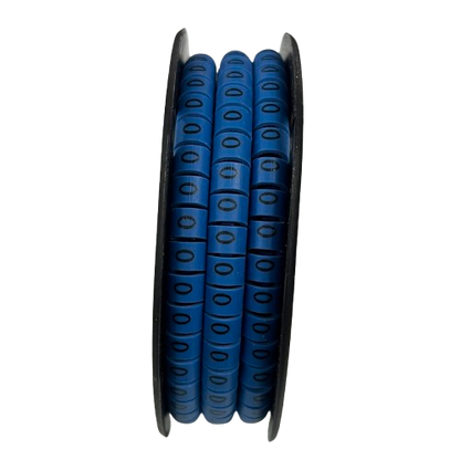 Grippes (O) Cable Marker 5.0mm to 7.2mm (350pcs) Blue   EC-3B(O)
