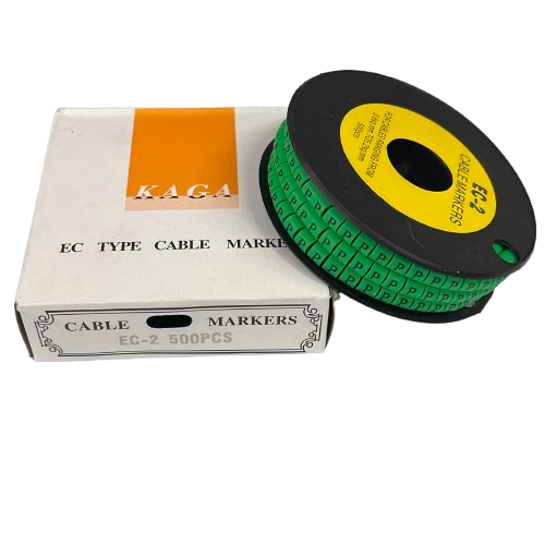 Grippes (P) Cable Marker 3.6mm to 5.2mm 500pcs EC-2G