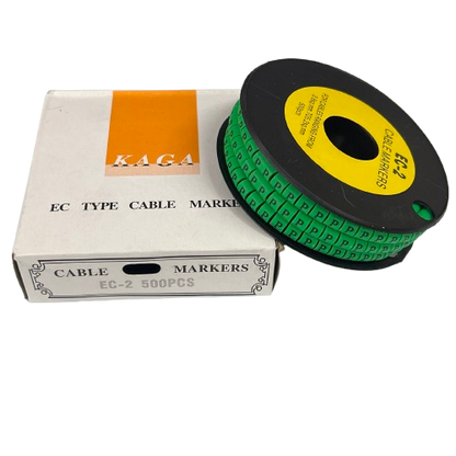 Grippes (P) Cable Marker 3.6mm to 5.2mm 500pcs EC-2G