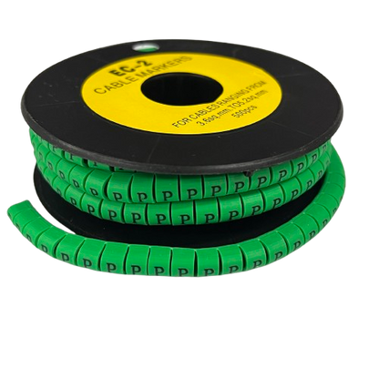 Grippes (P) Cable Marker 3.6mm to 5.2mm 500pcs EC-2G