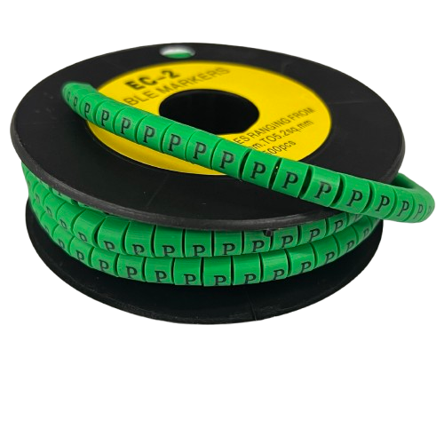 Grippes (P) Cable Marker 3.6mm to 5.2mm 500pcs EC-2G