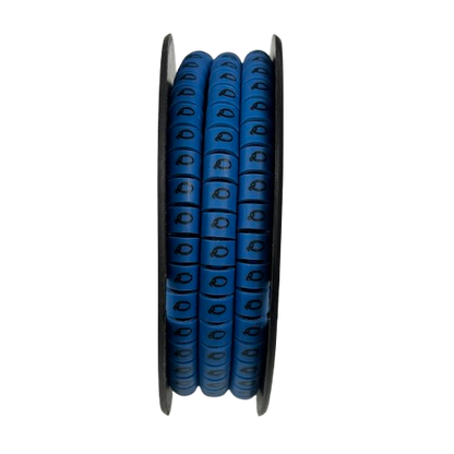 Grippes (Q) Cable Marker 5.0mm to 7.2mm (350pcs) Blue   EC-3B(Q)