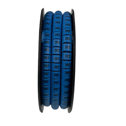 Grippes (R) Cable Marker 5.0mm to 7.2mm (350pcs) Blue    EC-3B(R)